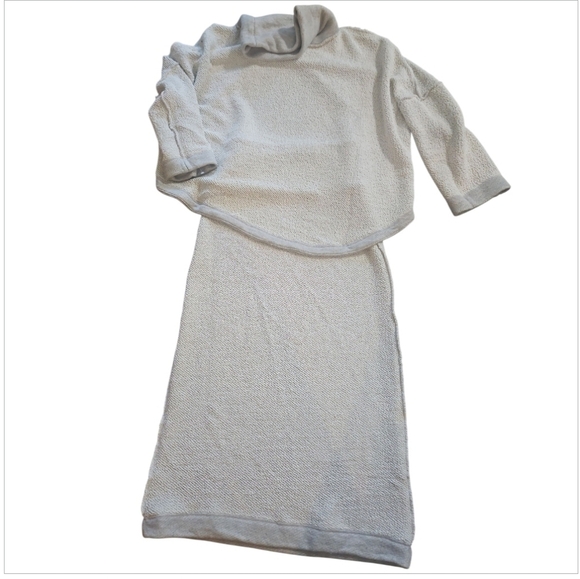 NWT Free People Beach Cozy Knit Skirt Set Sz S - Picture 13 of 13